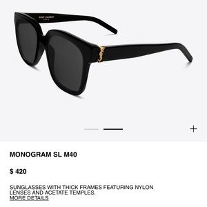 SAINT LAURENT Monogram SL M40